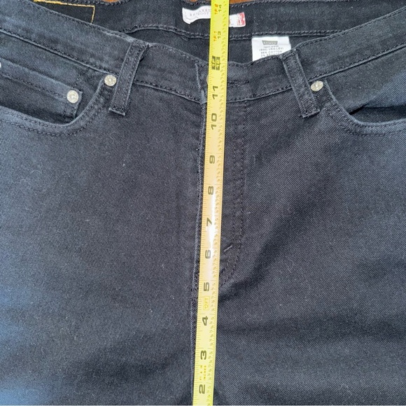 Levi’s Black Denim 550 Relaxed Bootcut Jeans Size 18‎ - Picture 5 of 7